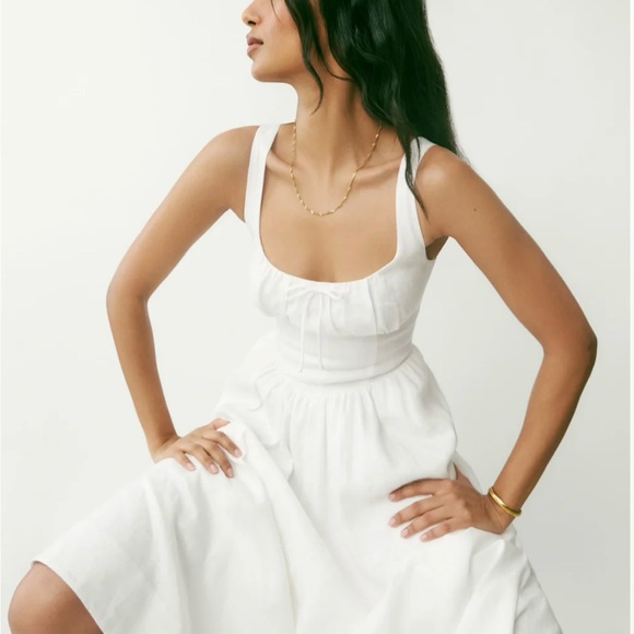 Reformation - Balia Linen Dress - Picture 2 of 13